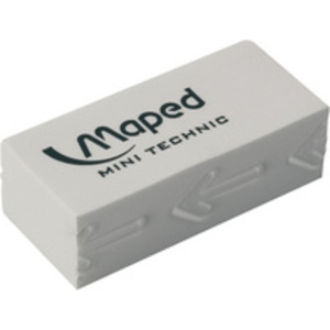 Maped Gomme en plastique Technic 300, avec fourreau carton