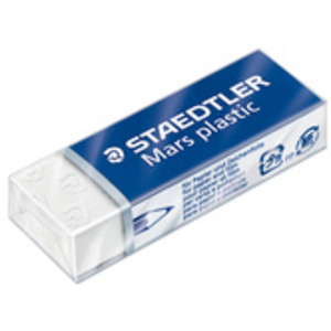 STAEDTLER Gomme plastique Mars plastic, blanc