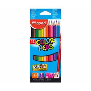 Maped Crayon de couleur COLOR'PEPS Star, étui carton de 12