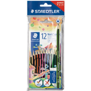 STAEDTLER Crayon de couleur Noris Colour, étui carton de 6