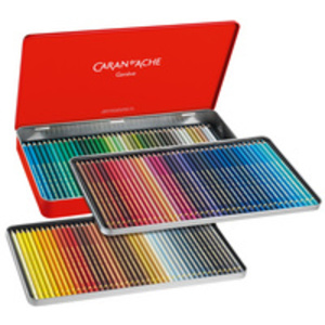 CARAN D'ACHE Crayons de couleur PABLO, étui métal de 120