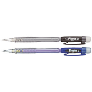 Pentel Porte-mines Fiesta AX107, noir transparent