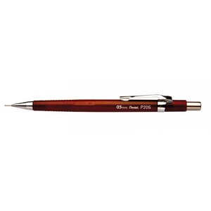 Pentel Porte-mines P 205, diamètre de mines: 0,5 mm, rouge