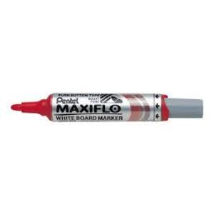 Pentel Marqueur pour tableau blanc MAXIFLO MWL5M, rouge