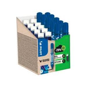 VBOARD PACK 10 MARQUEURS BLEU + 10 RECHARGES ( 5 GRATUITES)