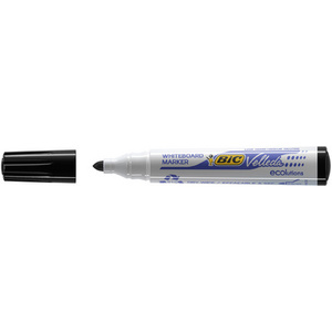 BIC Marqueur tableau blanc Velleda 1701 ECOlutions, noir