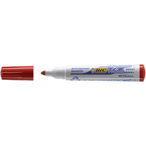 BIC Marqueur tableau blanc Velleda 1701 ECOlutions, rouge