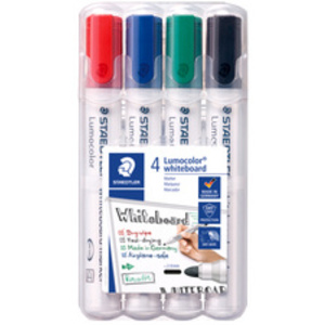 STAEDTLER Marqueur tableau blanc 351 Lumocolor, étui de 6