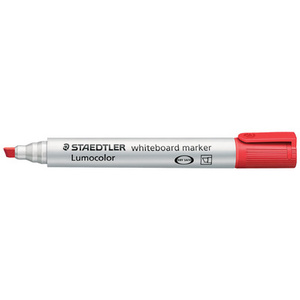 STAEDTLER Marqueur pour tableau blanc 351B Lumocolor, rouge