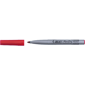 BIC Marqueur permanent Marking POCKET ECOlutions, rouge