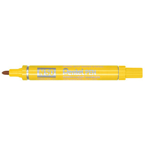 Pentel Marqueur permanent N50, pointe ogive, jaune