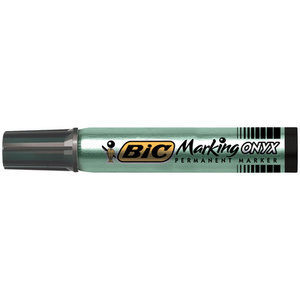 BIC Marqueur permanent Marking Onyx 1591, pointe biseautée,