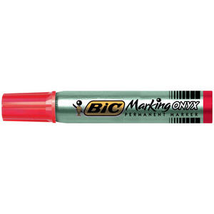 BIC Marqueur permanent Marking Onyx 1591, pointe biseautée,