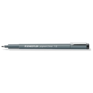 STAEDTLER Feutre à pigment, largeur du tracé: 1,2 mm, noir