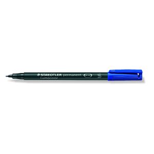 STAEDTLER Marqueur permanent 313S Lumocolor, bleu