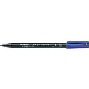 STAEDTLER Marqueur permanent 317M Lumocolor, bleu