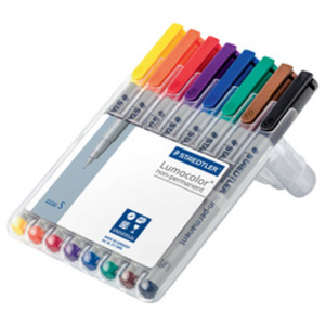 STAEDTLER Marqueur non permanent 311S Lumocolor, étui de 8