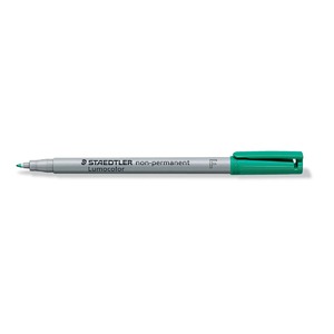 STAEDTLER Marqueur non permanent 316F Lumocolor, vert