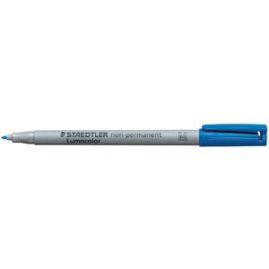 STAEDTLER Marqueur non permanent 315M Lumocolor, bleu