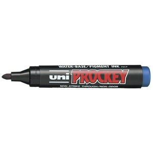 uni-ball Marqueur permanent PROCKEY PM-122, bleu