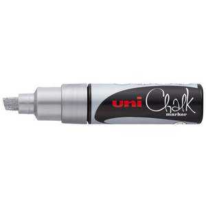 uni-ball Marqueur craie Chalk marker PWE8K, argent