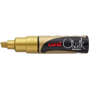 uni-ball Marqueur craie Chalk marker PWE8K, or