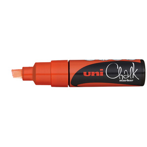 uni-ball Marqueur craie Chalk marker PWE8K, rouge