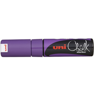 uni-ball Marqueur craie Chalk marker PWE8K, violet