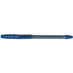 PILOT Stylo à bille BPS-GP, tracé: 0,25 mm (M), bleu