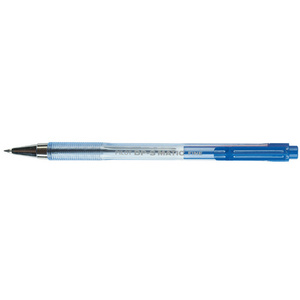 PILOT Stylo à bille rétractable BPS-Matic Fine, bleu