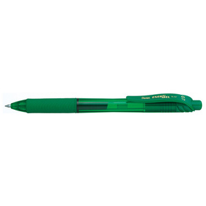 Pentel Stylo roller à encre gel EnerGel-X BL107, vert