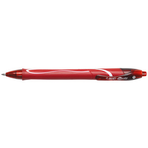 BIC Stylo à encre gel Intensity Quick Dry, rouge