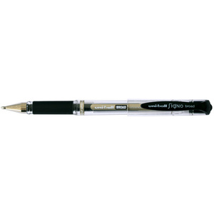 uni-ball Stylo roller encre gel SIGNO broad UM153C, noir