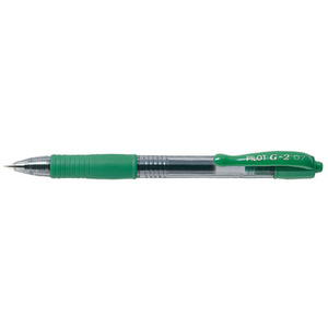 PILOT Recharge pour stylo encre gel BLS-G2-7, vert