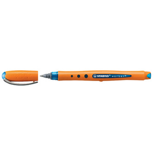 STABILO Stylo roller worker medium, bleu