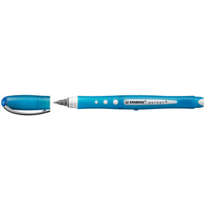 STABILO Stylo roller worker colorful, bleu