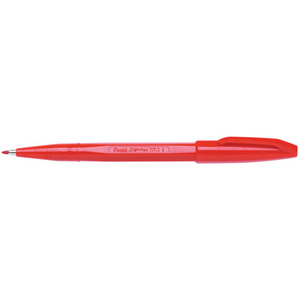 PentelArts Stylo feutre Sign Pen S520, rouge