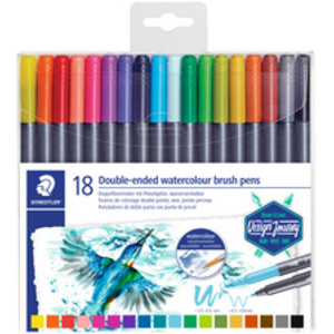 STAEDTLER Feutre double pointe Design Journey, étui de 18