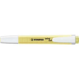 STABILO Surligneur swing cool Pastel Edition, crème de jaune