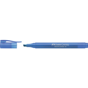 FABER-CASTELL Surligneur TEXTLINER 38, bleu