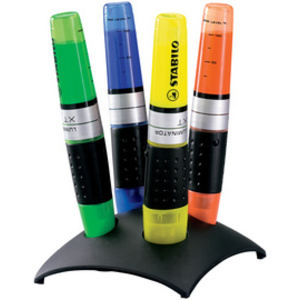 STABILO Surligneur LUMINATOR, set de bureau de 4