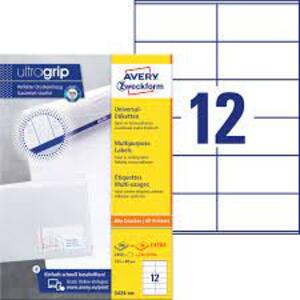 AVERY Zweckform Etiquette universelle, 105 x 48 mm, blanc