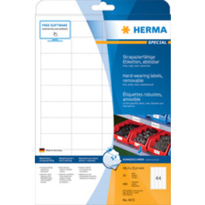 HERMA Etiquette film SPECIAL, 105 x 148 mm, enlevable