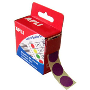 APLI Pastille de signalisation, diamètre: 15 mm, rouge