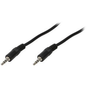 LogiLink Câble audio, 2 x jack mâle 3,5 mm, 1 m