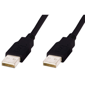 DIGITUS Câble de raccordement USB 2.0, fiches USB-A - USB-A