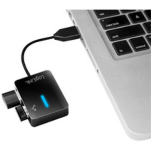 LogiLink Hub USB 2.0 Smile, 4 ports, bleu