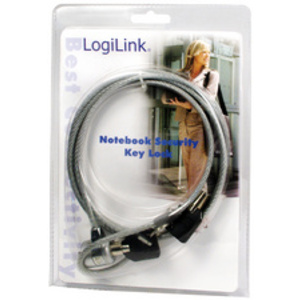 LogiLink Cadenas pour ordinateur portable, serrure à clé