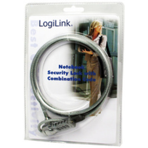 LogiLink Cadenas pour PC portable à combinaison, 4 chiffres