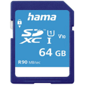 hama Carte mémoire SecureDigital HC, classe 10, 64 GB